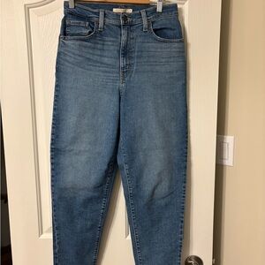 Levi's High Rise Blue Jeans for Women
